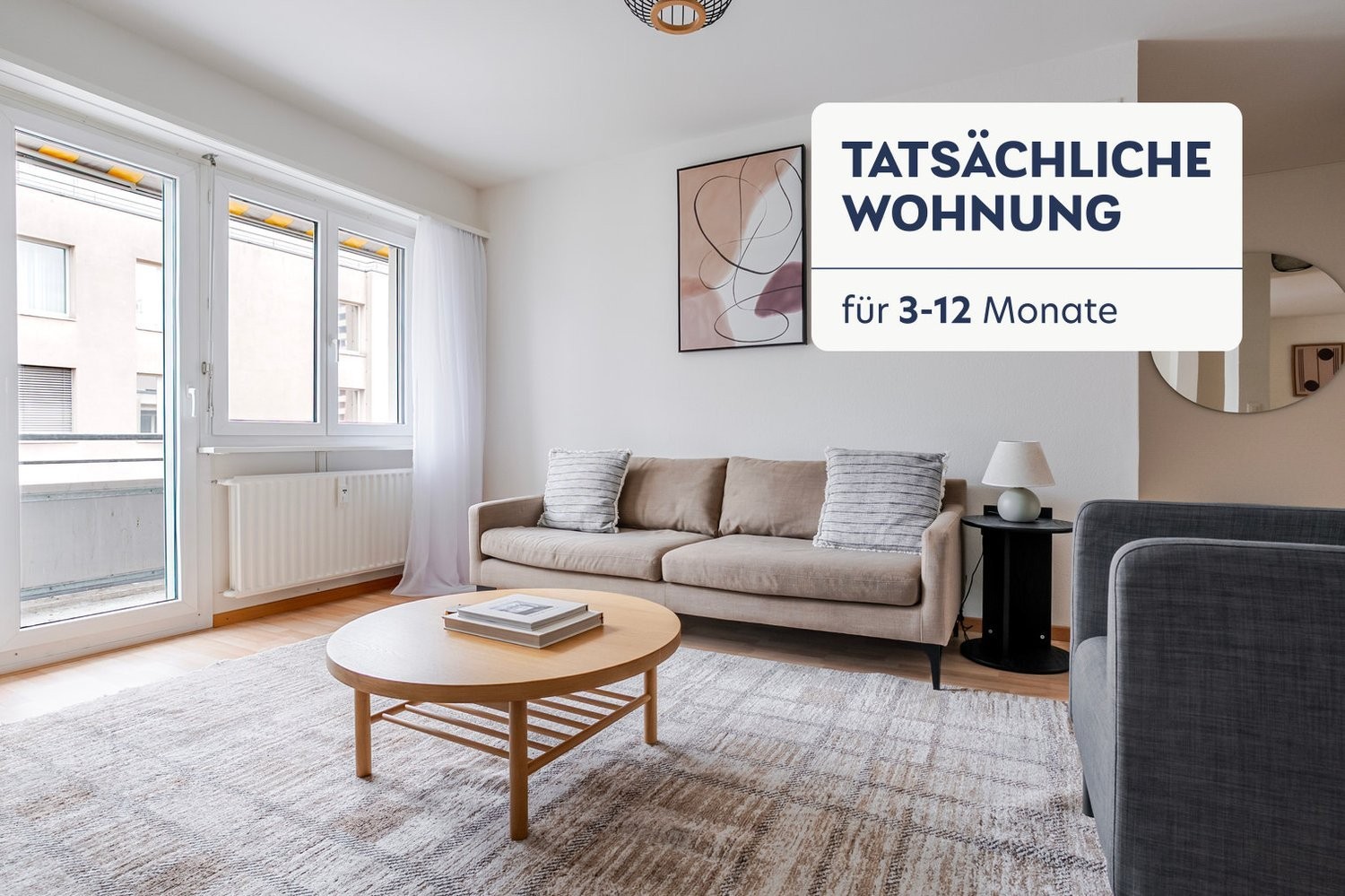 Bild 3 ½ Zimmer-Möblierte Wohnung in Basel mieten