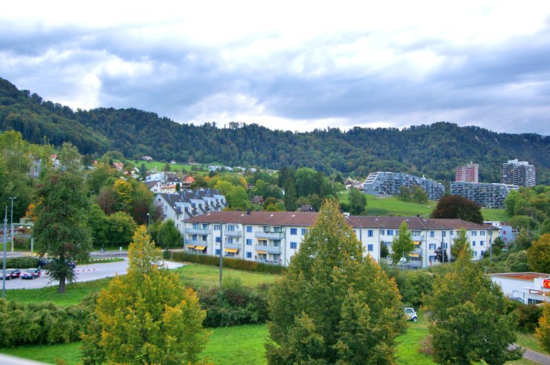 Aussicht von Dachterrasse