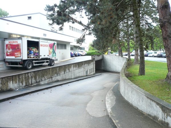 Zufahrt Tiefgarage