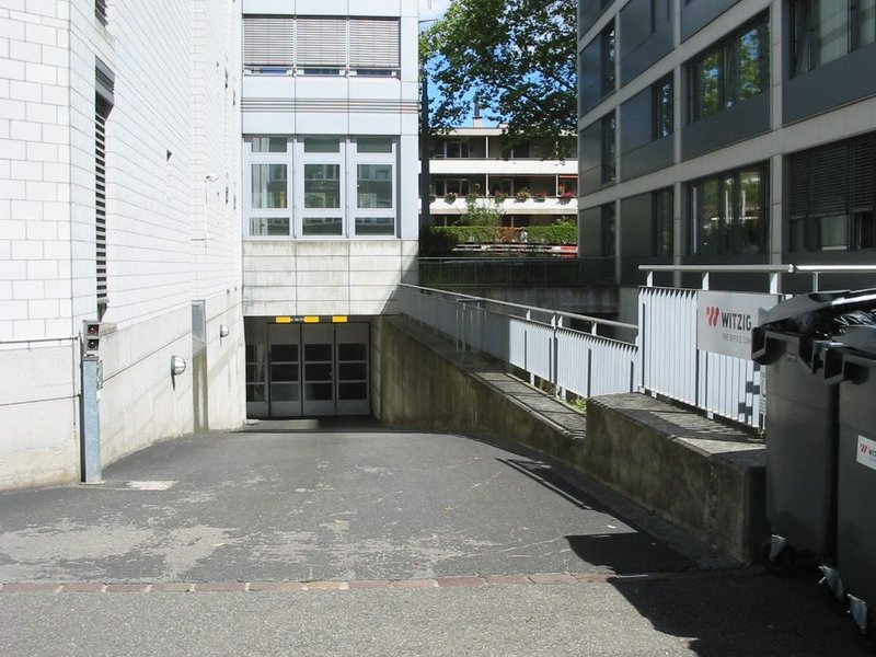 Einfahrt Tiefgarage