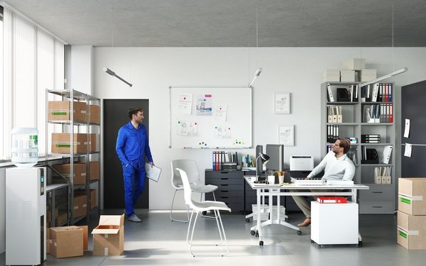 Visualisierung Büro