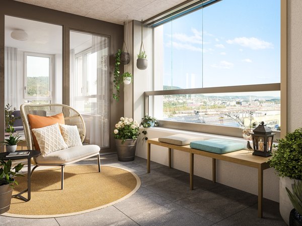 Visualisierung Loggia