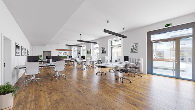 Moderner Arbeitsplatz