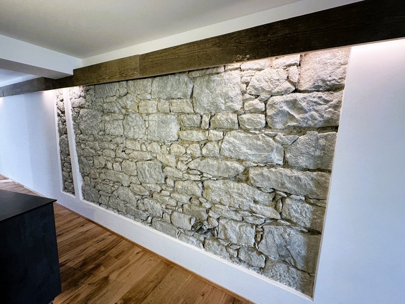 Detailansicht Mauerwerk