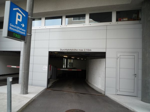 Einfahrt Tiefgarage
