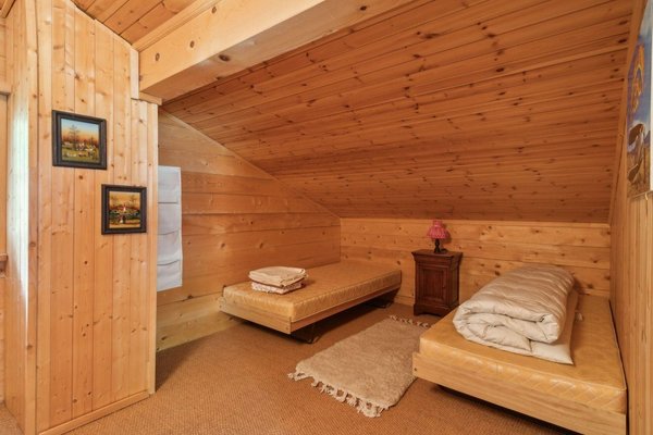 Offenes Schlafzimmer im Dachgeschoss