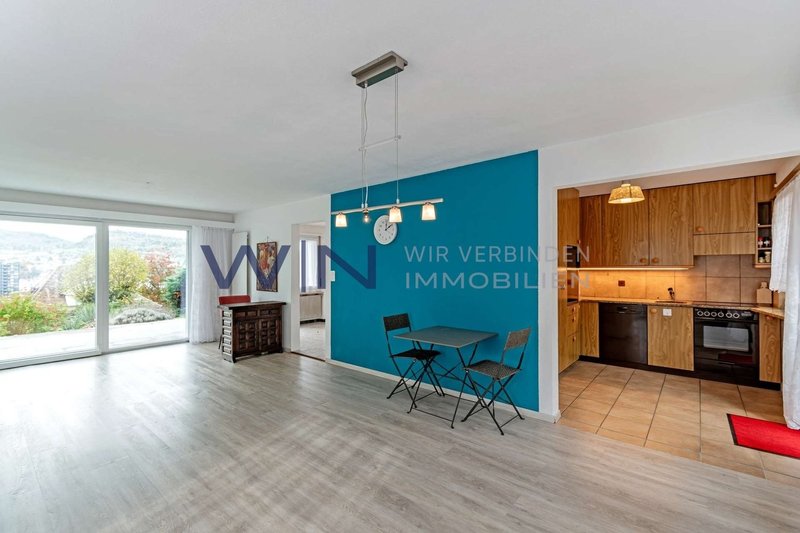 Fensterfront zur Panorama-Terrasse