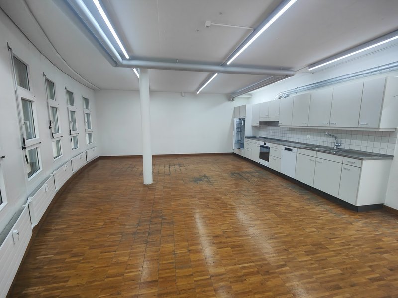 Küche und Aufenthaltsbereich