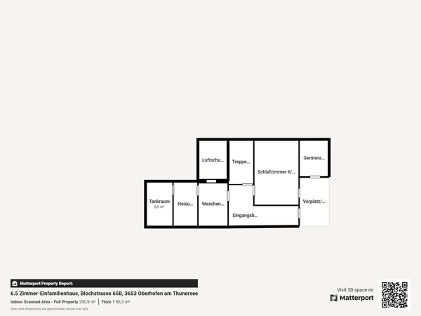 Plan Untergeschoss/Eingangsgeschoss