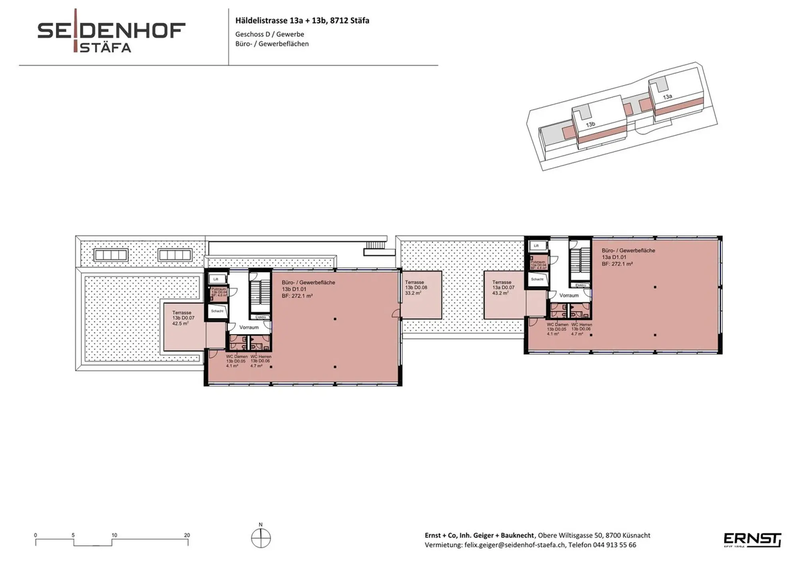 8 Grundrissplan Geschoss D