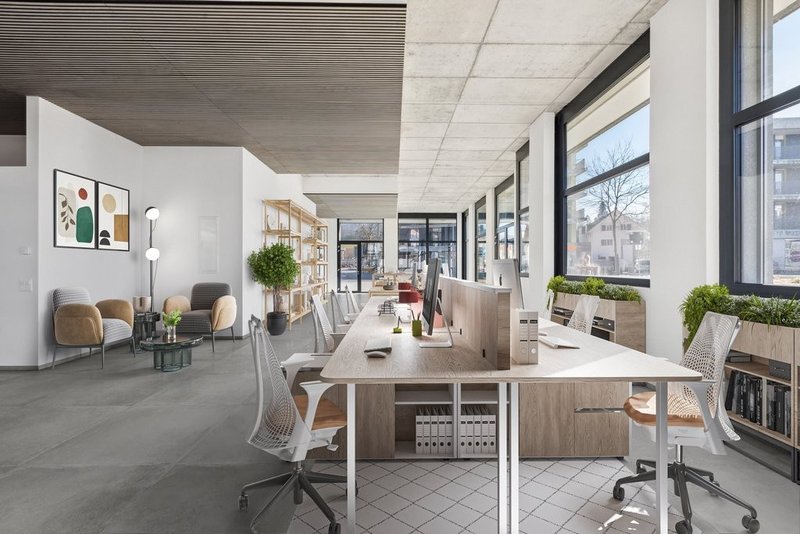 Gewerbefläche Staging