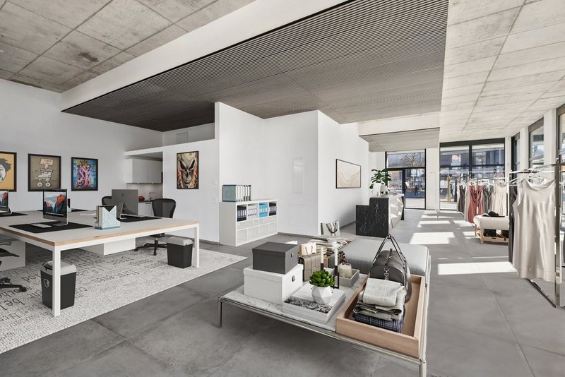 Gewerbefläche Staging