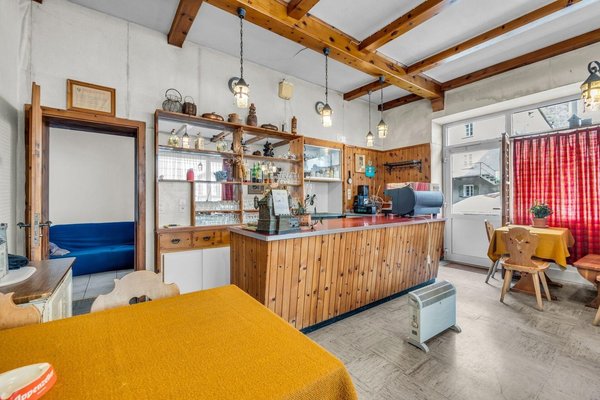 Authentischer Ausschankbereich