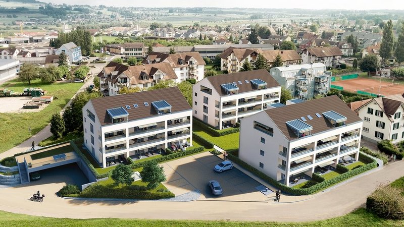 Aussenansicht Überbauung