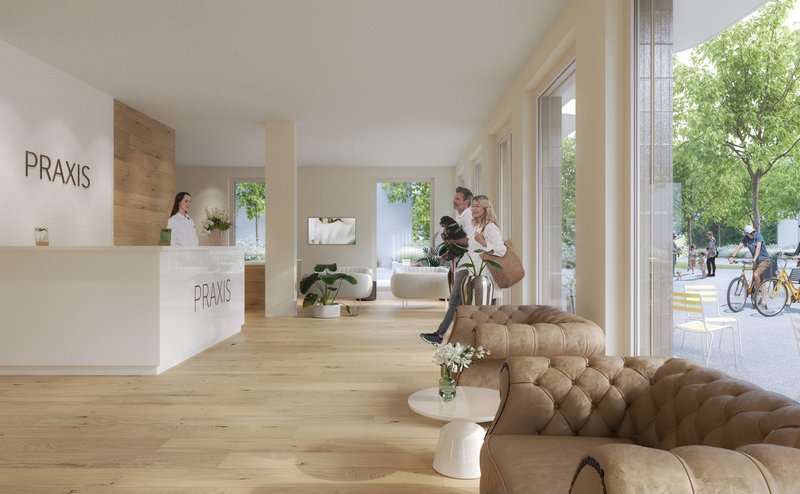 Visualisierung Arztpraxis