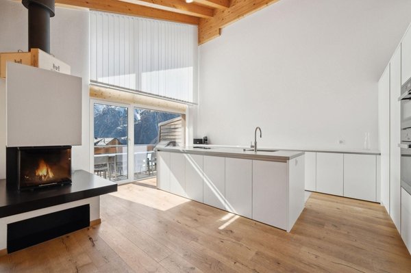 Lichtdurchfluteter Kochbereich