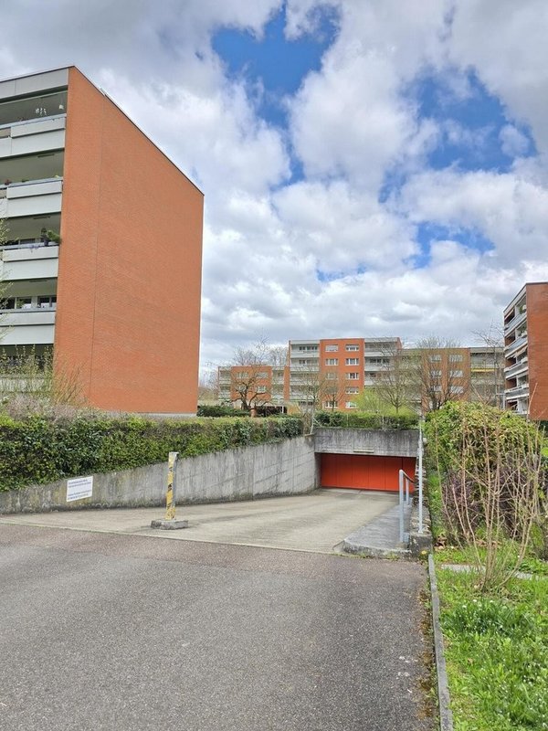 Einfahrt Lachmattstrassse