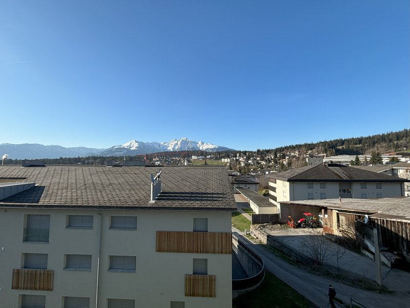 Aussicht von Balkon