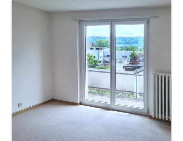 Schlafzimmer mit Balkon