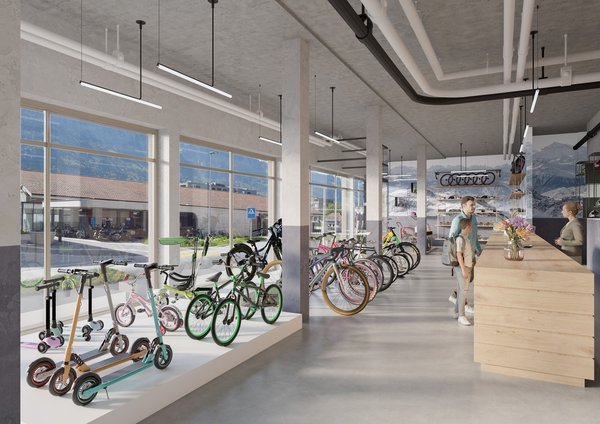 Mögliche Nutzung: Sportfachgeschäft