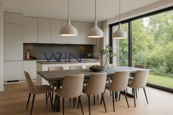 Raumkonzept offene Wohnküche