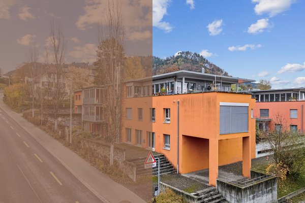 Aussenansicht der Liegenschaft