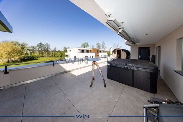 Attikaterrasse mit Aussicht