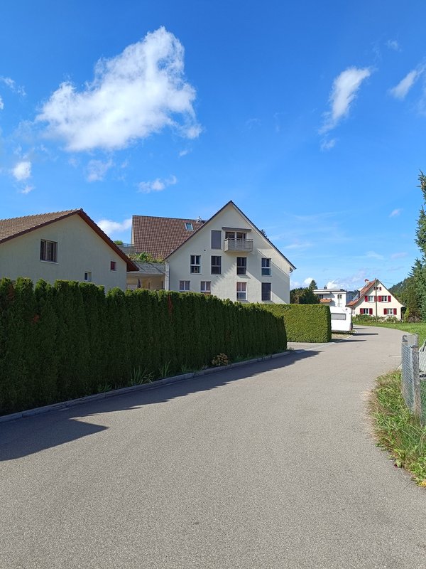 Privatstrasse Balkon