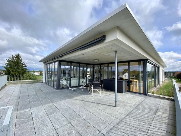 Fensterfronten zum öffnen