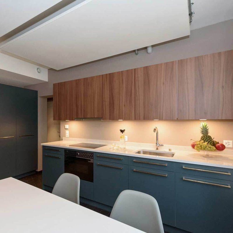 Aufenthaltsraum mit Küche