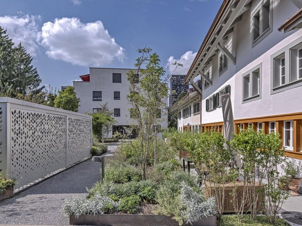 Aussenansicht Gärten