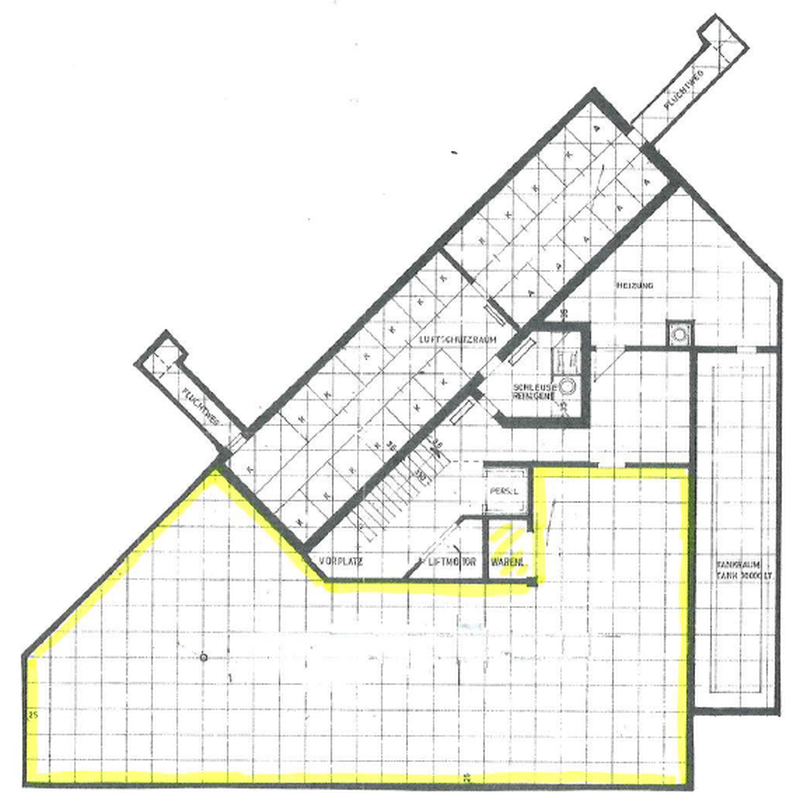 1. UG, Grundrissplan - 194 m2