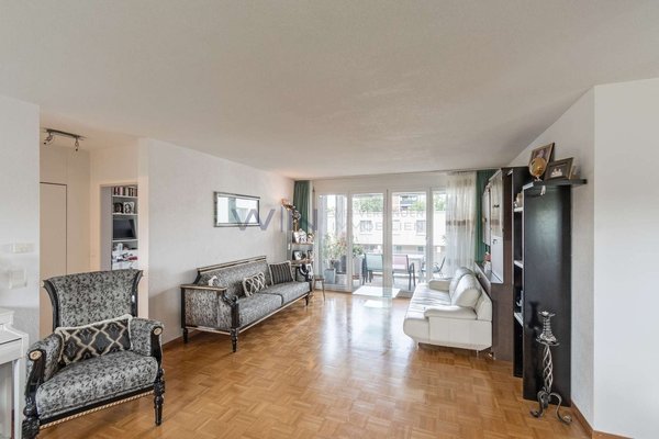 Tolle Sicht auf den Balkon