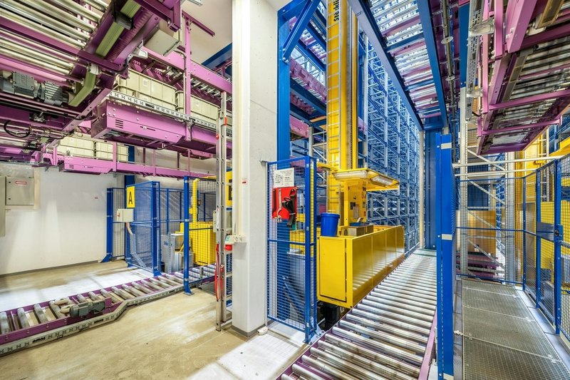 Halb-Automatisches Hochregallager