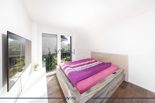 Schlafzimmer mit Ruhe