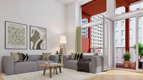 Wohnbereich - Referenzbild