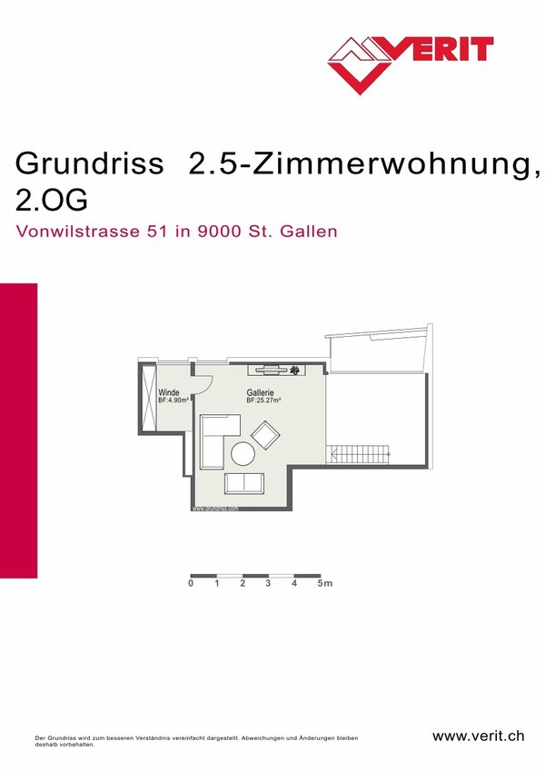 Grundriss Gallerie