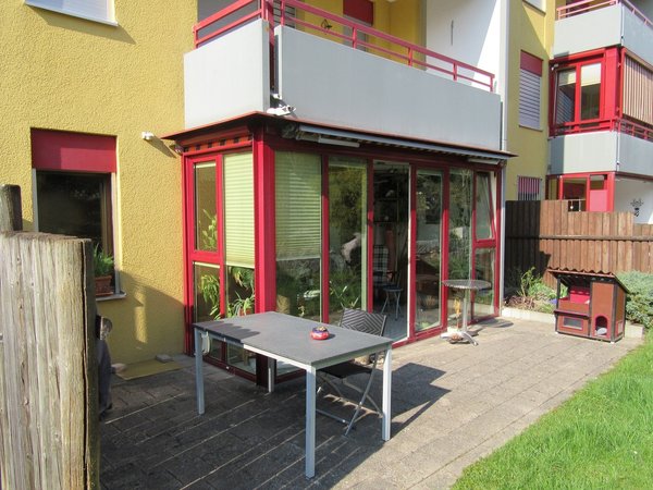 Wintergarten von aussen