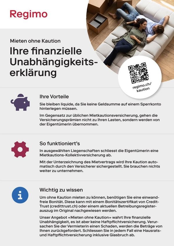 AXA-Flyer_Mieten ohne Kaution