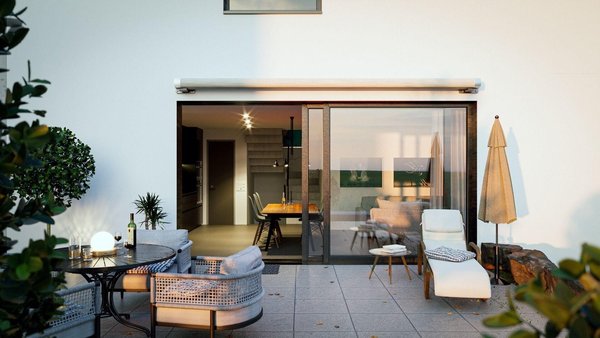 Beeindruckende Terrasse