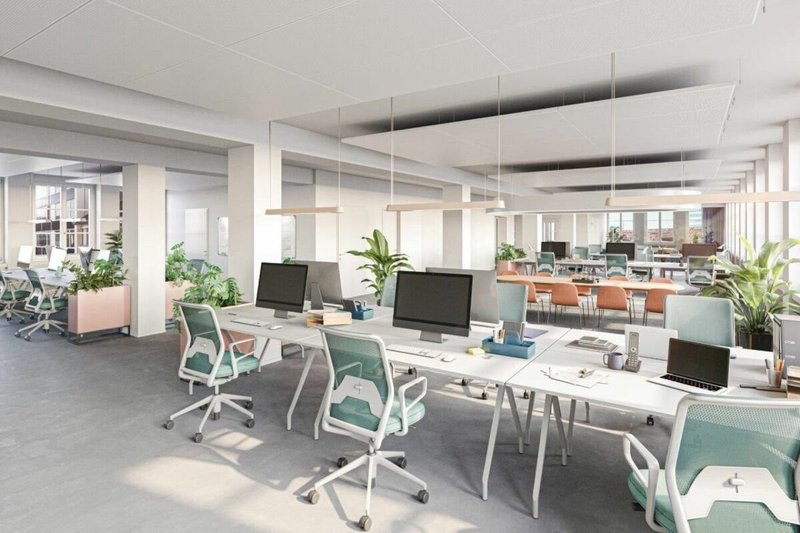 Visualisierung: möglicher Mieterausbau