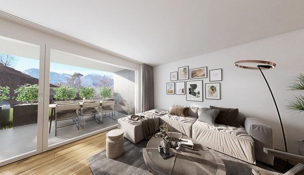 Visualisierung Haus A - EG Ost links