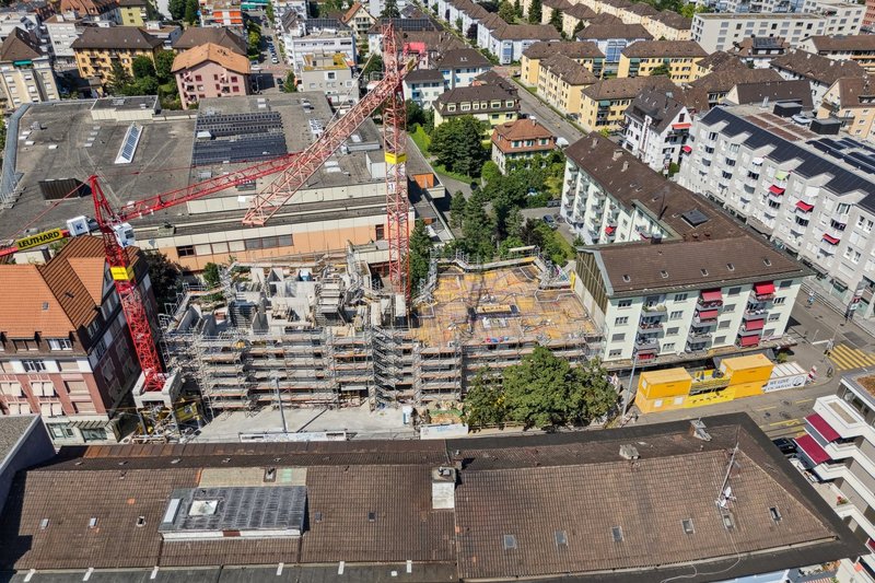 Luftaufnahme Neubau