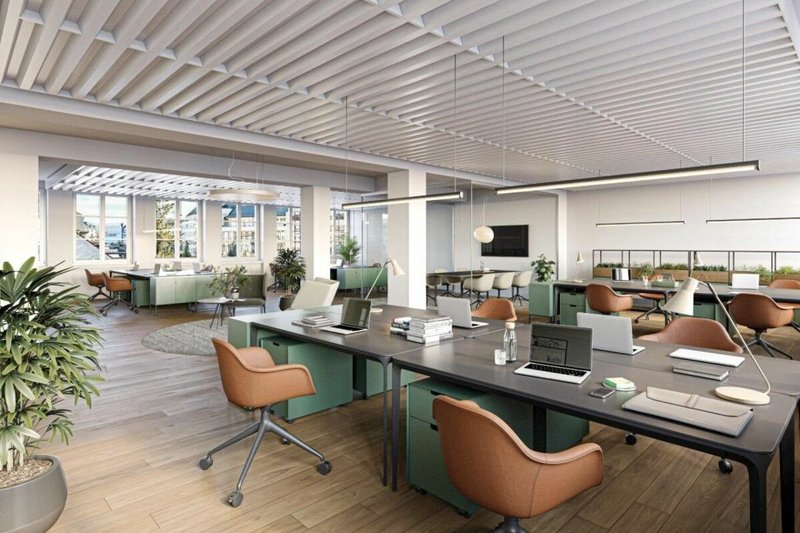 Visualisierung: möglicher Mieterausbau