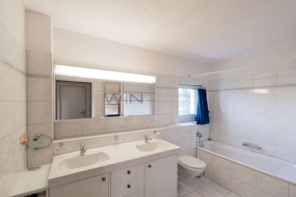 Viel Platz für die Badroutine