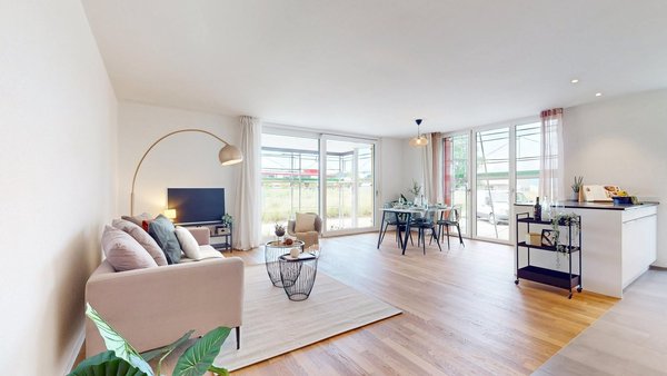 Wohnraum (3.5-Zimmer-Musterwohnung)