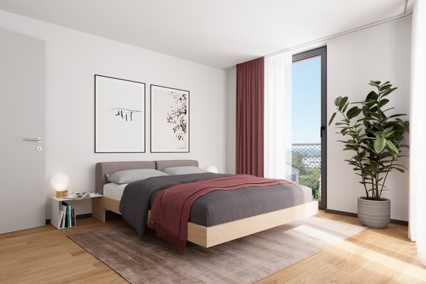 Beispiel eines Schlafzimmers