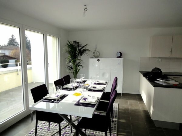 Salle à manger ouverte