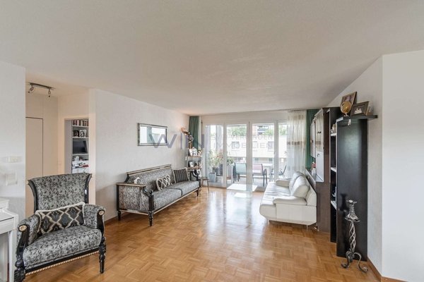 Tolle Sicht auf den Balkon