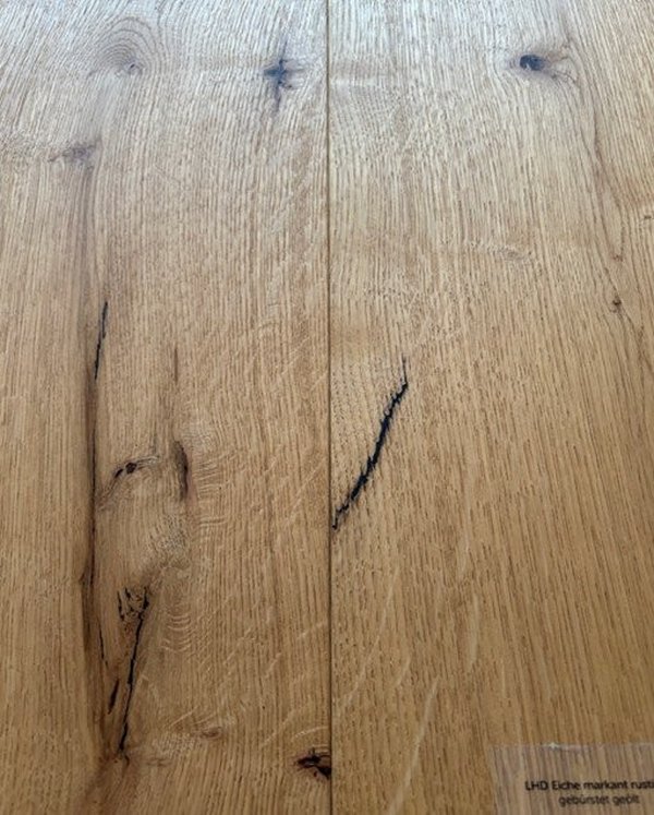 Eichenparkett Wohnraum